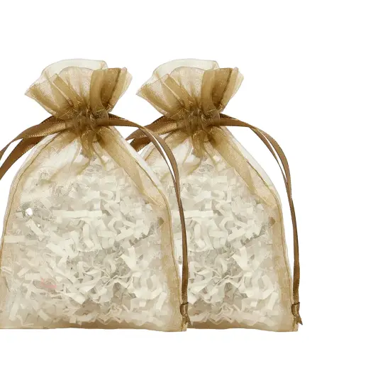 Miniature 3&rdquo; x 4&rdquo; Organza Bags Great for Packaging {5}