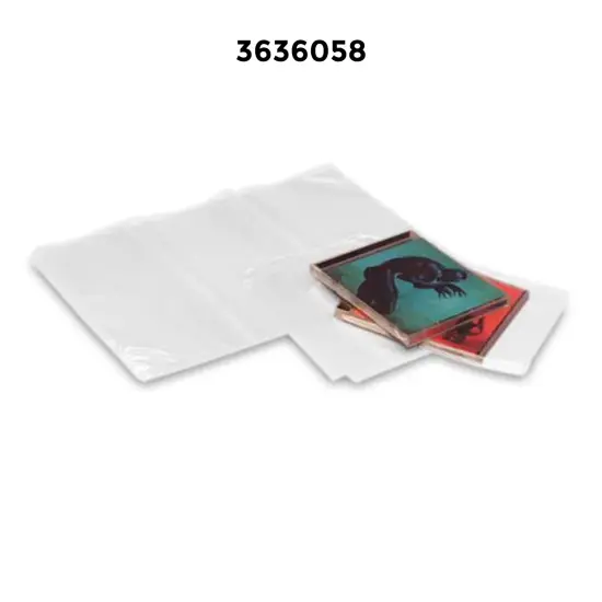 Flat Shrink Bags 5'' X 8'' Custom Fit {2}