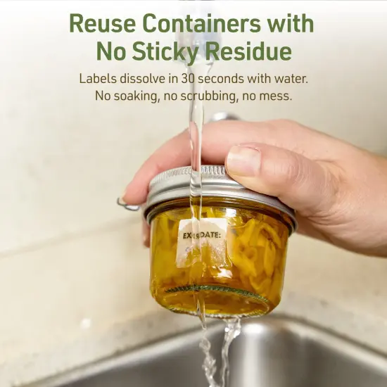 Avery Dissolvable Labels, 0.75" x 0.75" Square {9}