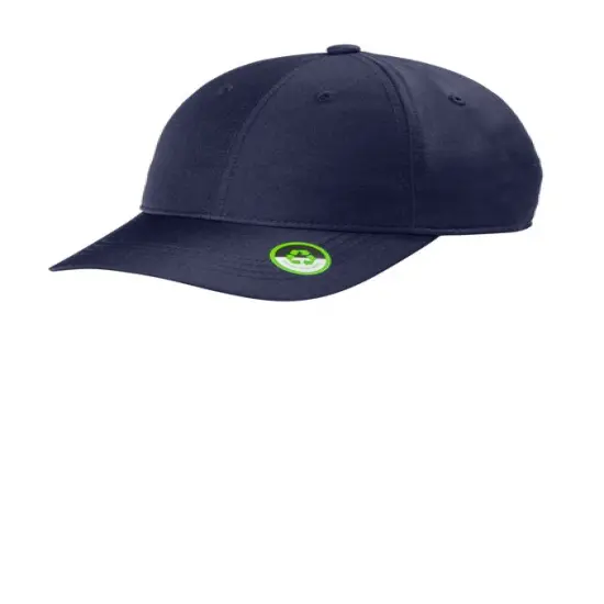 Port Authority&reg; Eco Cap, Low Profile Unstructured Recycled Polyester Twill Hat with Hook-and-Loop Closure True Royal {5}