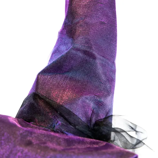 Northlight LED Lighted and Animated Witch Halloween Decoration - 5.5' Purple {7}