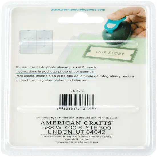 We R Punch-Thumb Notch {4}