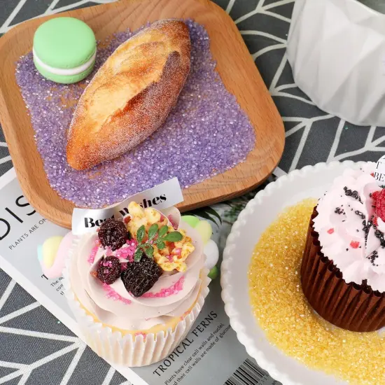 Black Sanding Sugar Sprinkles, 4.6 oz Edible Sparkling Sugar Crystals {4}