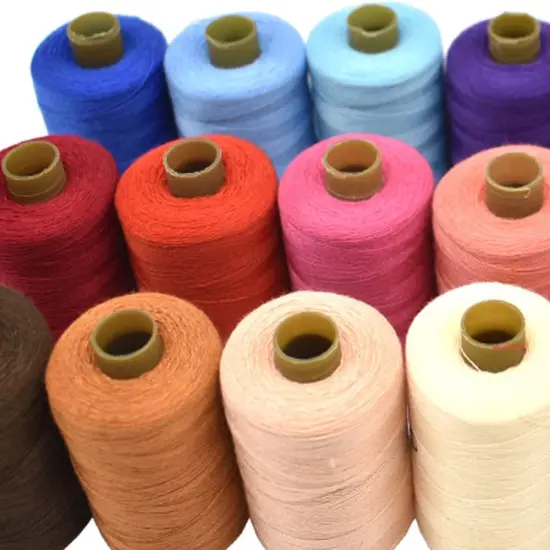 Sewing Thread 24 Colors Sewing Industrial Purpose for Machine and Hand Stitching 1000 Yards Polyester {5}
