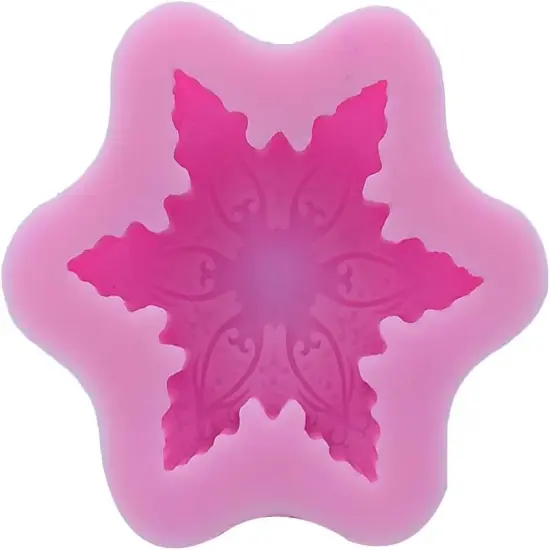 Snowflake Silicone Soap Mold for Handmade Soap {4}