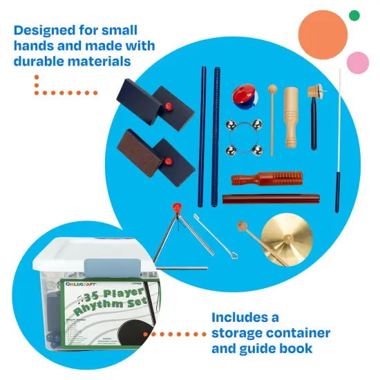 Childcraft Instrument Rhythm Set for 35 Players {3}