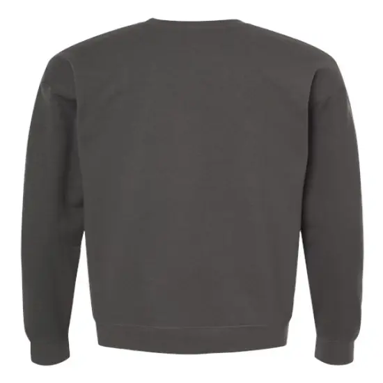 Tultex&reg; Fleece Crewneck Sweatshirt Charcoal {2}