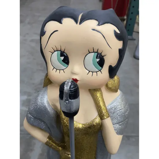 Betty Boop Singer Small Statue {6}
