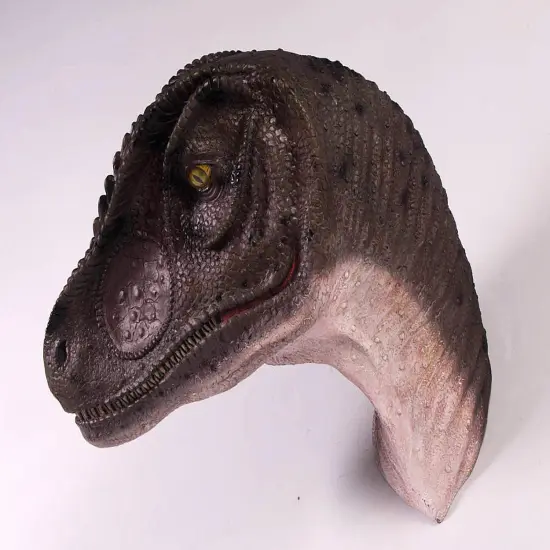 Allosaurus Dinosaur Head Life Size Statue {4}