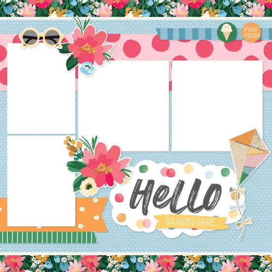 Simple Stories Simple Pages Page Kit-Sunny Days {6}