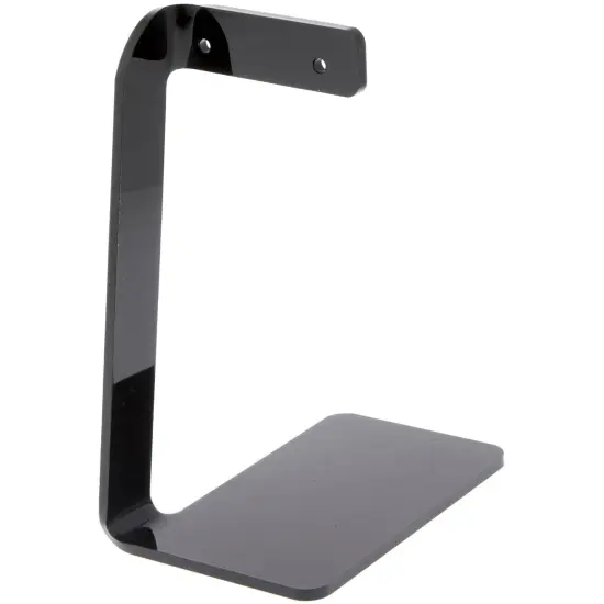 Plymor Black Acrylic Signpost-style Pair Hanging Earring Display Stand, 2.375" W x 3.5" D x 5" H {2}