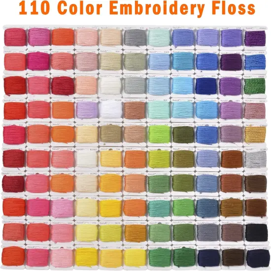 Embroidery Floss Cross Stitch Supplies {5}