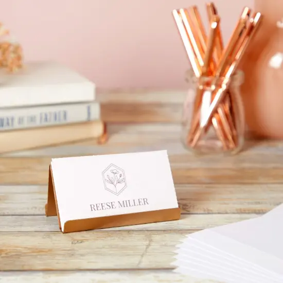 100 Pack Blank Business Card Paper for Printer, Inkjet and Laser Printable Sheets, 1000 Cards, Multi Purpose Office Supplies, 3.5 x 2 In, White {4}