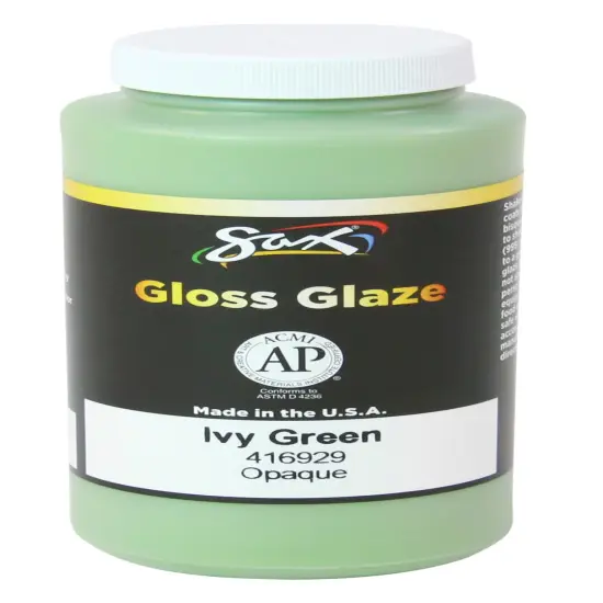 Sax Gloss Glaze, Ivy Green, 1 Pint {4}