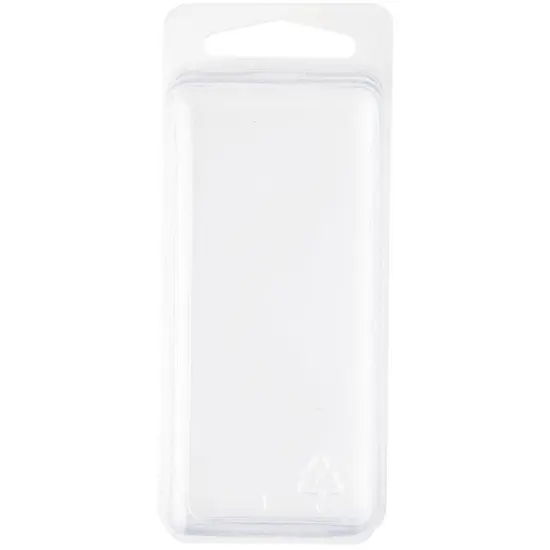Collecting Warehouse Clear Plastic Clamshell Package / Storage Container, 3.375" H x 1.5" W x 1.25" D {1}