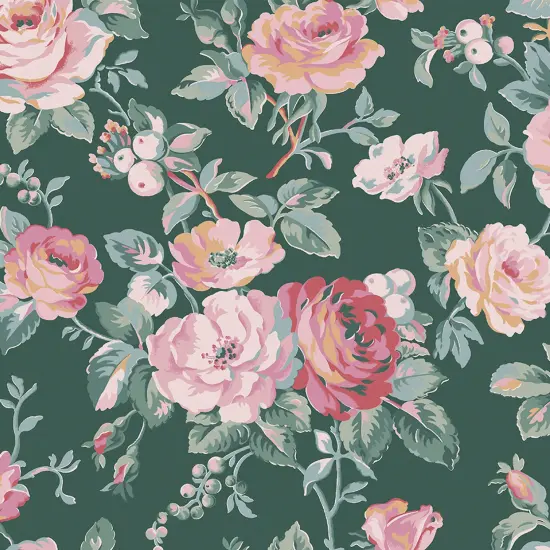 Cath Kidston Garden Rose Green {2}
