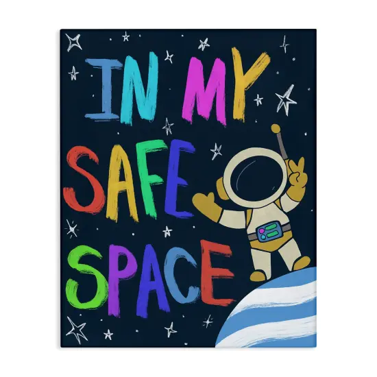 Stupell Industries Comforting In My Safe Space Canvas Design by Chen Alyesh {1}