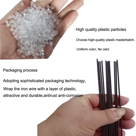 2 Gauge(2mm Diameter) Brown Floral Stem Wire 16 inch for DIY Crafts, Artificial Flower Arrangements, Wreath Making, Wedding Decorations,60/Package {4}