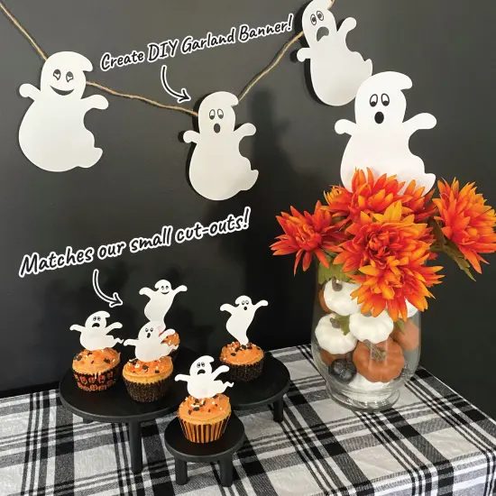 Big Dot of Happiness Spooky Ghost - Ghost Decorations DIY Halloween Party Essentials - Set of 20 {4}