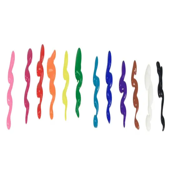 School Smart Tempera Paints, Assorted Colors, Pint Set of 12 {3}