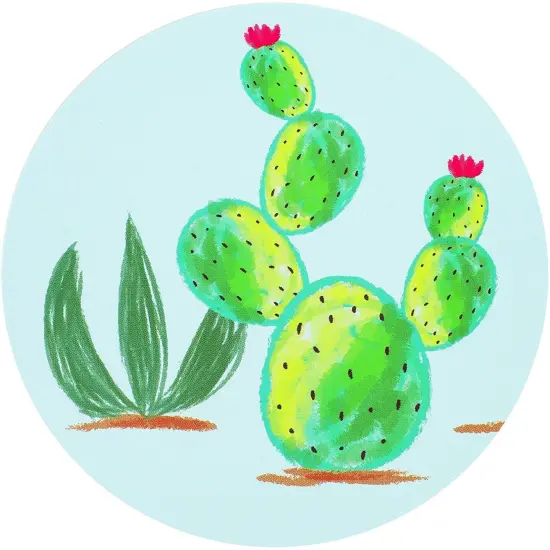 Llama Confetti for Baby Showers, Birthday Parties (10 Designs, 100 Pack, 3 in.) Multicolor {6}