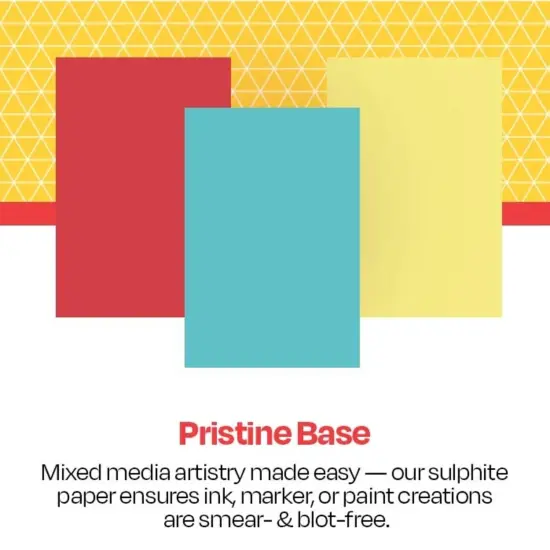 School Smart Bristol Board, 18 x 24 Inches, Assorted Colors, Pack of 100 {3}