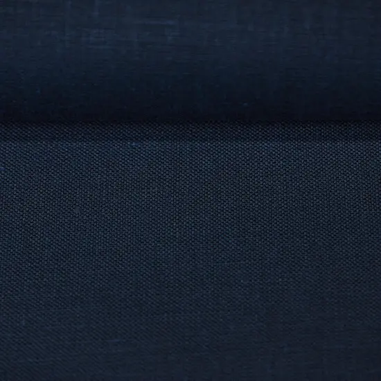 1 Yard Solid Navy Heavyweight Pure Linen Canvas Fabric 10.5 oz Softened 58 Inches Wide {5}
