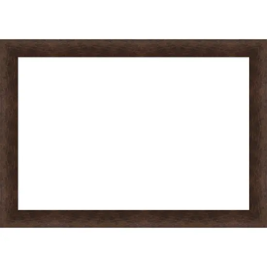 Warm Walnut Framed Dry Erase Magnetic Board {1}