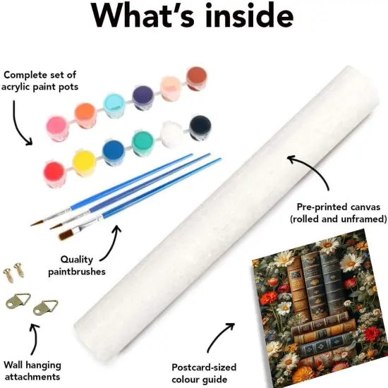 Book Paint by Numbers Kit {4}