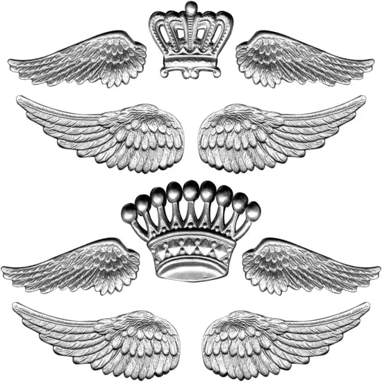 Metal Regal Adornments, 10 Charms per Pack {2}