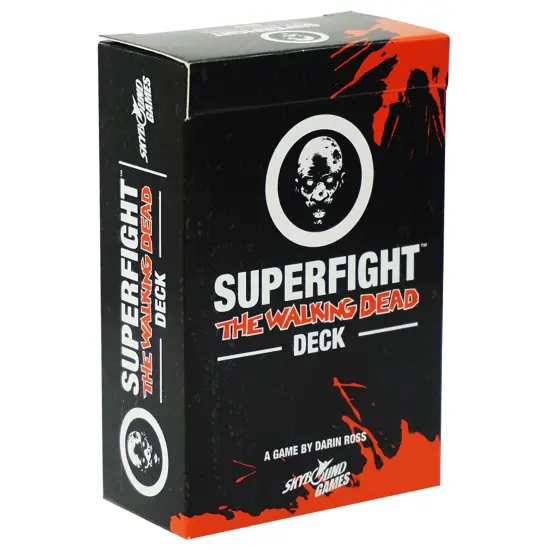 Superfight: The Walking Dead Deck - 100 Themed Cards, Standalone Or Expansion, Who Would Win In A Fight, Ages 8+ {1}