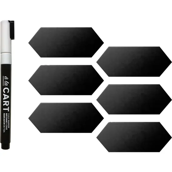 We R A La Cart Magnetized Chalkboard Labels 8/Pkg {3}