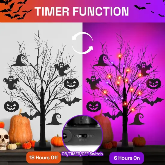 2 Pack 24 Inch Halloween Decorations Indoor {2}