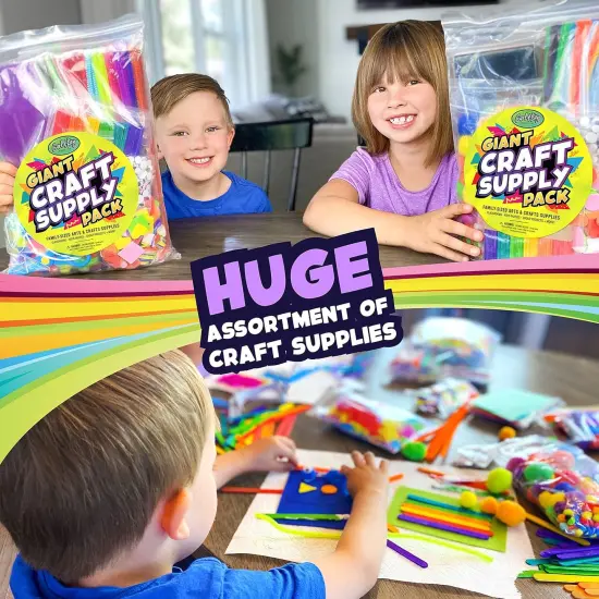 Arts and Crafts Supplies Kit for Kids {3}