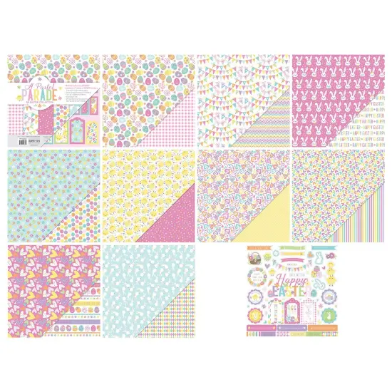 Tonic Studios Art Pad 12"X12" -A Pastel Parade {4}