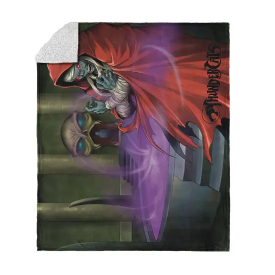 Warner Brothers Thundercats Silk Touch Sherpa Throw Blanket The ever living {1}