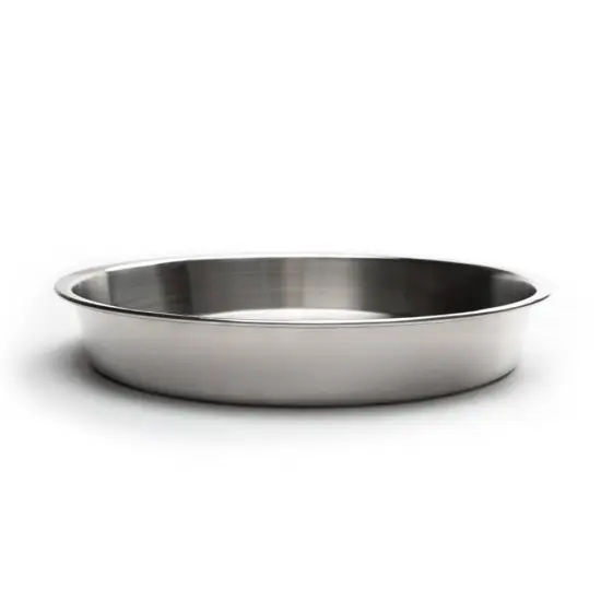 Fox Run 4865 Round Cake Baking Pan Rust Proof Stainless Steel 9 inch {3}