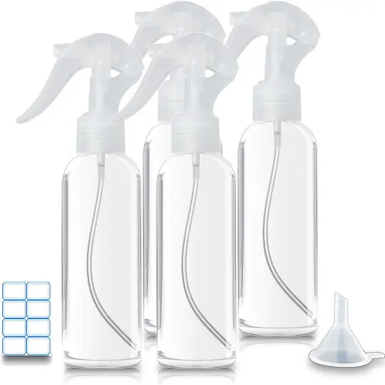 Spray Bottle 3.5oz/100ml - 4 Pack {1}