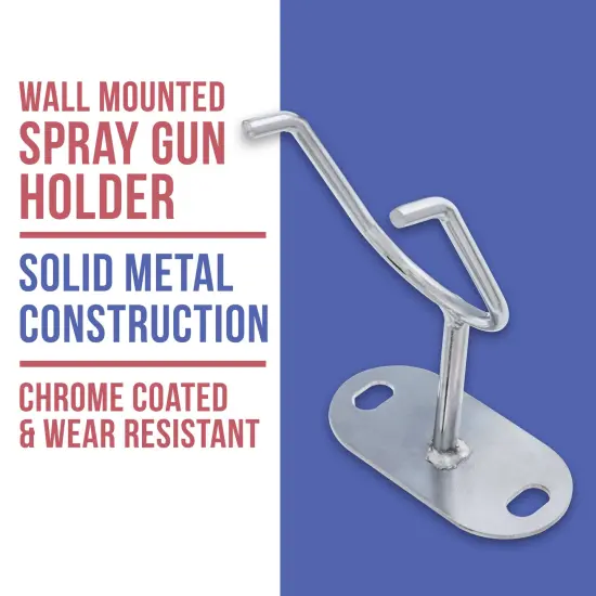 Wall Mount Gravity Feed Spray Gun Holder {2}