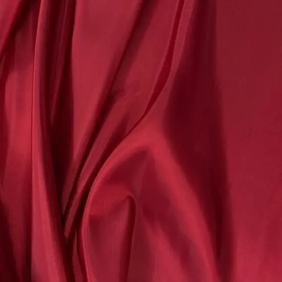 1 Yard Dark Red Taffeta Fabric Luxurious Lightweight Polyester 58/59" Wide {1}