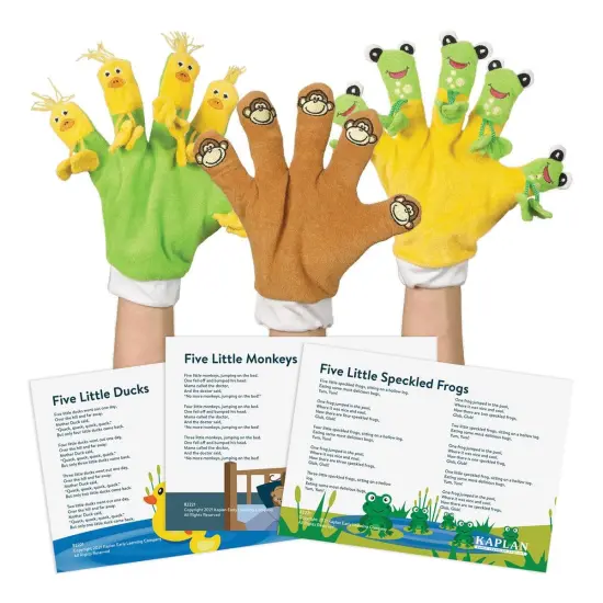 Kaplan Early Learning Company Hand Gloves - Set of 3 Storybook Favorites {1}