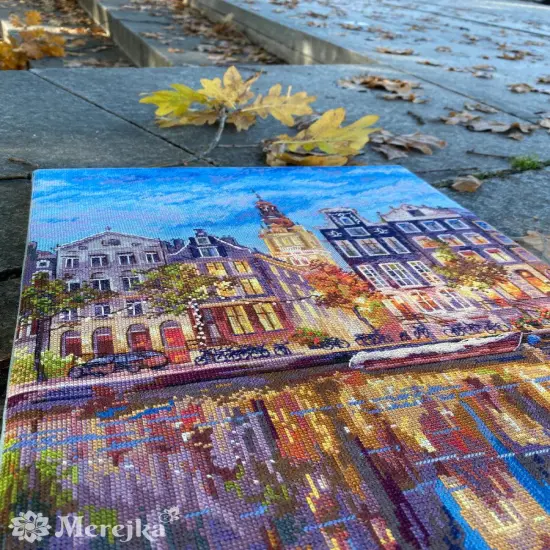 Amsterdam K-232 Counted Cross-Stitch Kit {3}