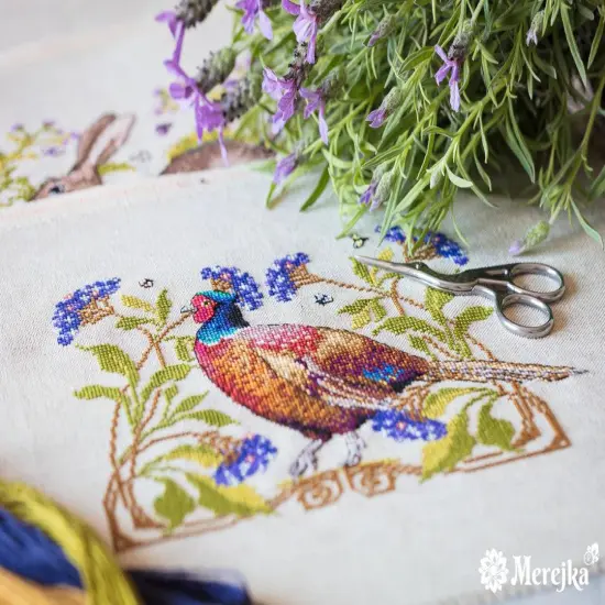 The Pheasant K-149A Counted Cross-Stitch Kit {4}