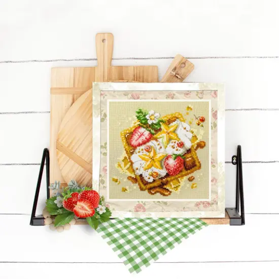Viennese Waffles 120-091 Counted Cross-Stitch Kit {3}