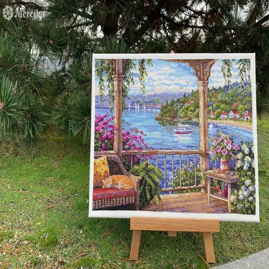 Tranquility K-184 Counted Cross-Stitch Kit {3}