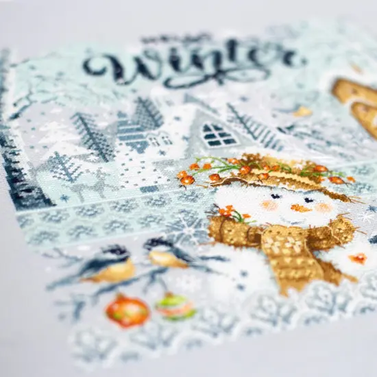 Hello,Winter! 540-701 Counted Cross-Stitch Kit {5}