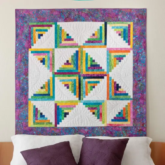 GO! Log Cabin-12" Finished by Leslie Main Die {4}