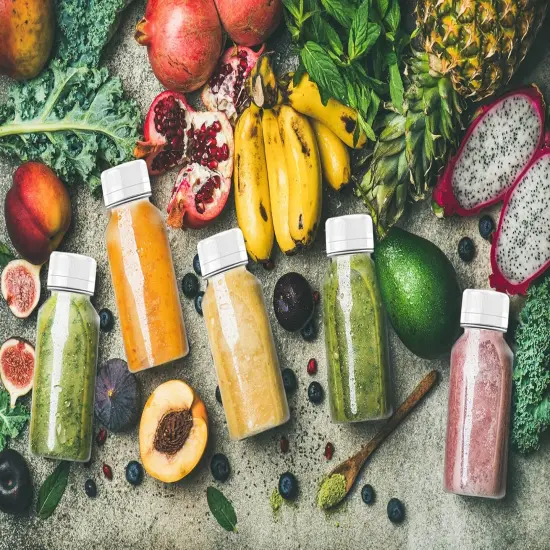 3 Pcs 8 Oz Plastic Juice Bottles {2}