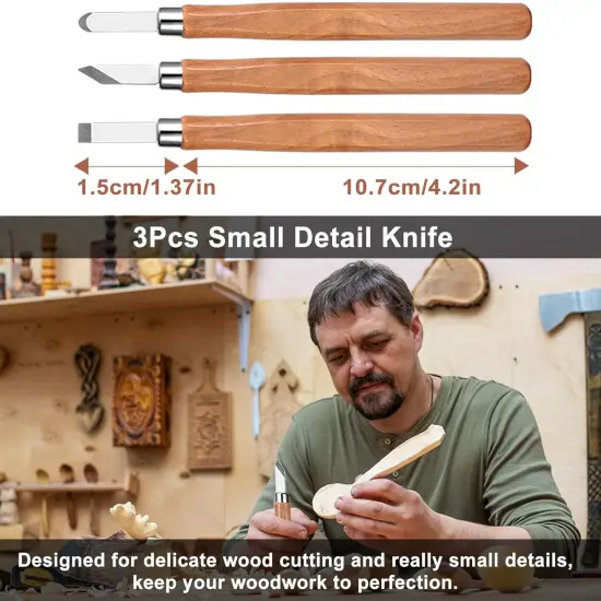 15PCS Wood Carving Tools Kit {2}