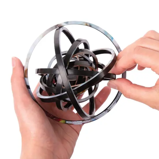 Spin Flip: Puzzle Abstract Fun - 14 Rings - 2-In-1: Double-Sided Puzzle, Spin-Flip-Solve, 360 Degress Of Puzzling, Fidget Toy, Adults & Kids Ages 8+ {4}